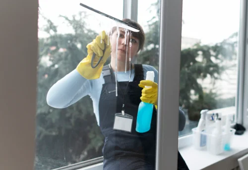 Nettoyage de vitres intérieures et extérieures à Saléchan